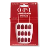 Opi Xpress/on Short Solid Color Press On Nails - Big Apple Red