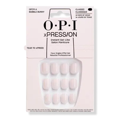 Opi Xpress/on Short Solid Color Press On Nails - 'm A Bubble Bunny