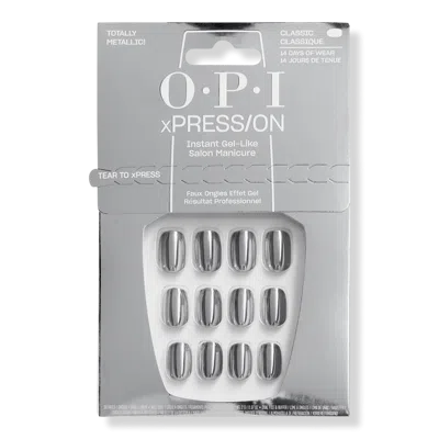 Opi Xpress/on Special Effect Press On Nails - Totally ​metallic!