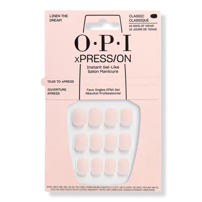 Opi Xpress/on Spring Collection - Linen The Dream In Pink