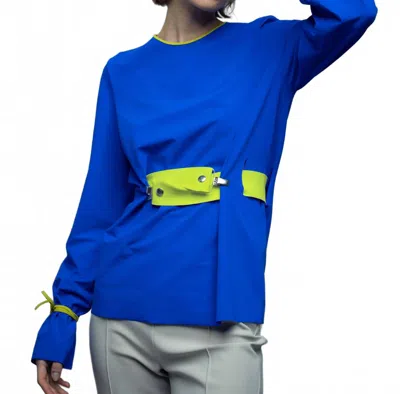 Opificio Modenese San Francisco Blouse In Blue