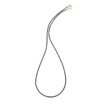 Opium Jewels Women's Black Diamond Necklace