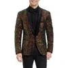 Opposuits Sequins Mens Slim Fit Suit Jacket In Multi