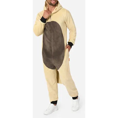 Opposuits Appa One-piece Hooded Jumpsuit In Brown