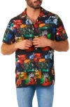 Opposuits Beetlejuice Camp Shirt In Red