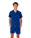 Opposuits Big Boys 2 Pc Summer Shirt And Shorts Set In Navy