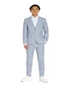 Opposuits Toddler And Little Boys Daily Seer Sucker Formal Suit Set In Blue