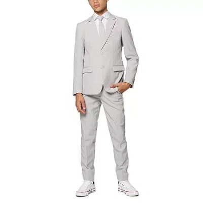 Opposuits Big Kid Boys 3-pc. Suit Set In Gray
