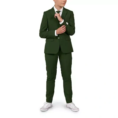 Opposuits Big Kid Boys 3-pc. Suit Set In Green
