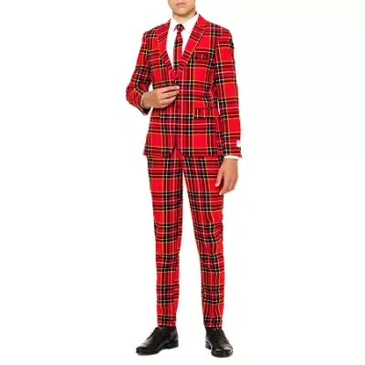 Opposuits Big Kid Boys 3-pc. Suit Set In Red