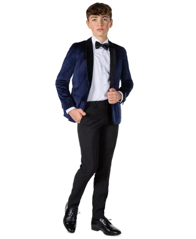 Opposuits Kids' Boys' 10-16 Notched Collar Jacket In Blue