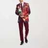 Opposuits Christmas Classic Claus Mens 3-pc. Suit Set In Multi