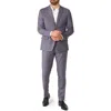 Opposuits Daily Tailored Fit Dark Grey Stretch Suit In Grey
