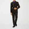 Opposuits Fancy Fireworks Mens 3-pc. Suit Set In Black