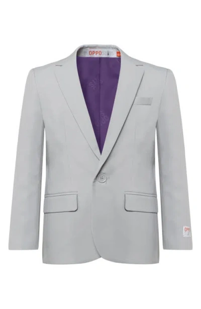 Opposuits Kids'  Groovy Grey Solid Suit