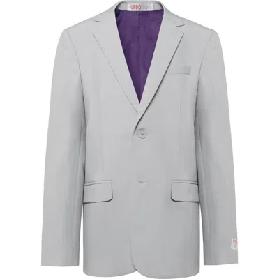 Opposuits Kids'  Groovy Grey Two-piece Suit With Tie
