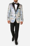 Opposuits Holographic Sequins Dinner Jacket In Multi