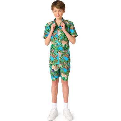 Opposuits Kids' Minecraft In White