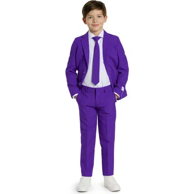 Opposuits Kids' Purple Prince 3-piece Suit With Tie