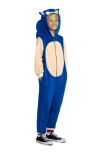 Opposuits Little Boys Sonic The Hedgehog Onesie Outfit In Blue