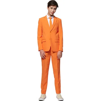 Opposuits Kids' The Orange Two-piece Suit With Tie
