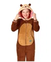 Opposuits Little And Big Boys Otter Onesie In Beige