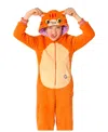 Opposuits Little And Big Boys Red Cat Onesie In Orange