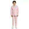 Opposuits Little Boys 3-piece Solid Suit Set In Pink