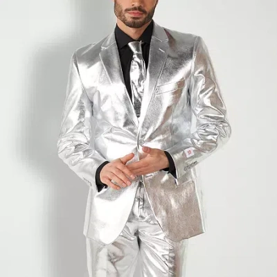 Opposuits Mens 3-pc. Suit Set In Silver
