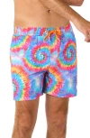 Opposuits Mr. Tie Dye Swim Trunks In Multi