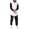 Opposuits Panda Hooded Fleece Costume Jumpsuit In Black