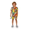 Opposuits Pikachu Little Boys Pokeman 2-pc. Short Set In Multi