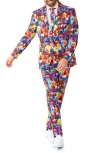 Opposuits Sesame Street 3-piece Tuxedo Set In Blue Multi