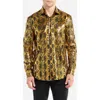 Opposuits Shiny Snakeskin Button-up Shirt In Multi