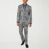 Opposuits Silver Mens 3-pc. Suit Set In Multi