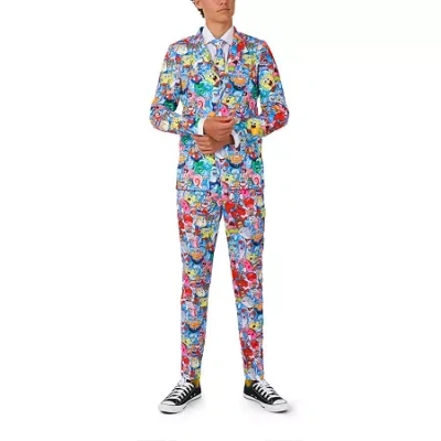Opposuits Spongebob Big Kid Boys 3-pc. Suit Set In Multi