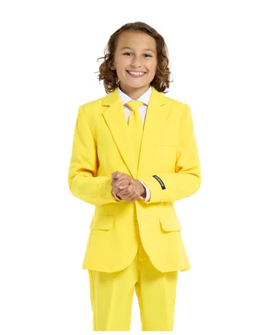 Opposuits Kids' Suitmesiter Little And Big Boys Halloween Dress Up Suit In Yellow