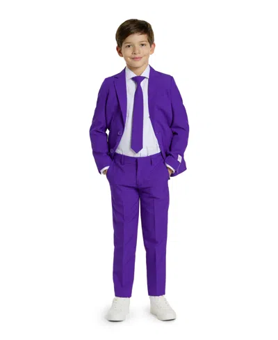 Opposuits Kids' Toddler And Little Boys Purple Prince 3pc Suit