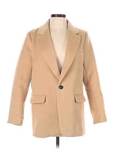 Pre-owned Opt Blazer Jacket In Tan