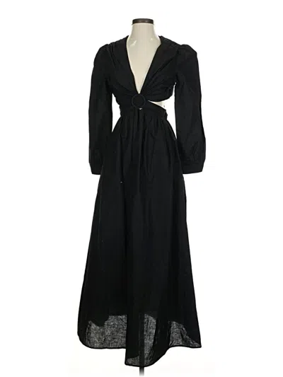 Pre-owned Opt Casual Dress In Black