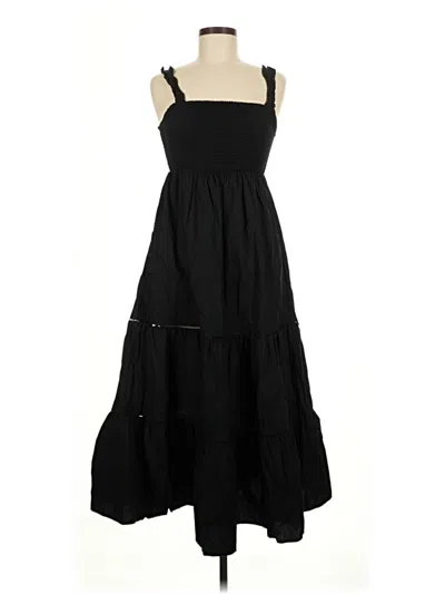 Pre-owned Opt Casual Dress In Black