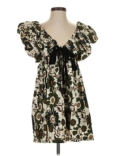 Pre-owned Opt Casual Dress In Black
