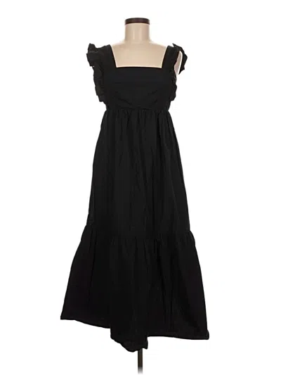 Pre-owned Opt Casual Dress In Black