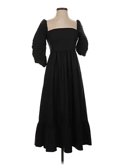 Pre-owned Opt Casual Dress In Black