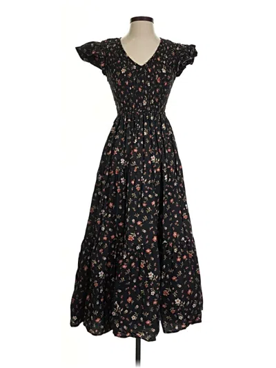 Pre-owned Opt Casual Dress In Black