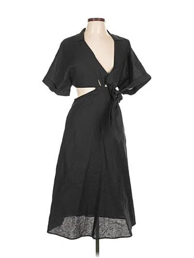 Pre-owned Opt Casual Dress In Black