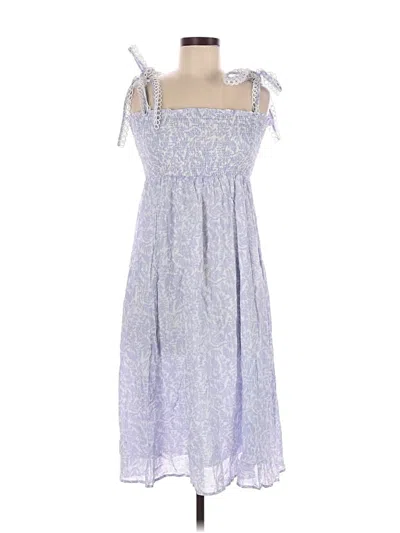 Pre-owned Opt Casual Dress In Blue