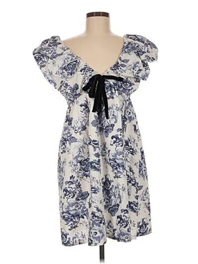 Opt Casual Dress In Blue