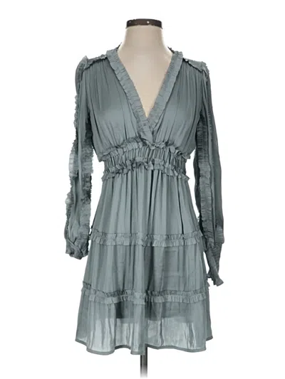 Pre-owned Opt Casual Dress In Gray