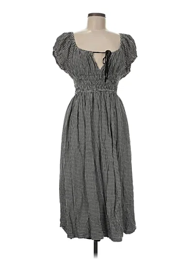 Pre-owned Opt Casual Dress In Gray